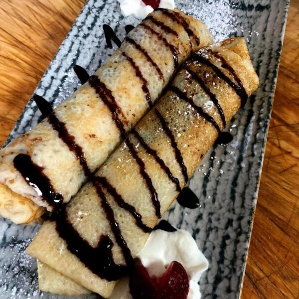 Clatite cu Nuttela/Pancakes with Nutella