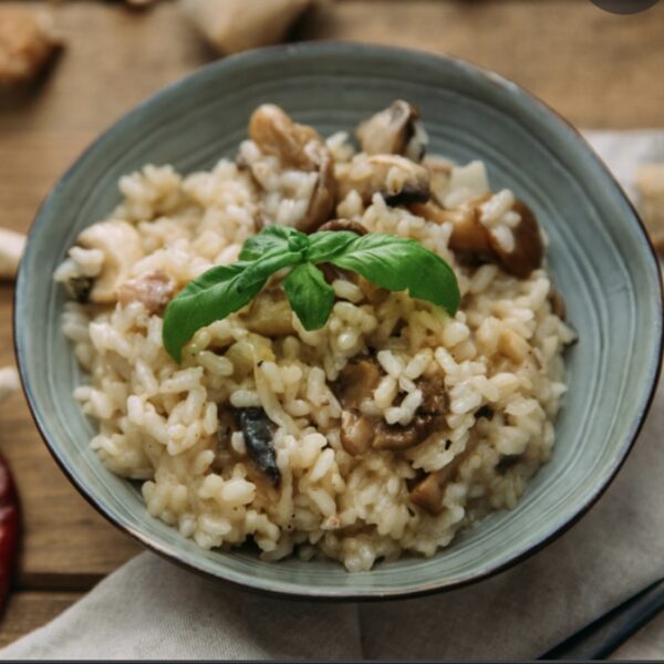 Orez cu ciuperci/Rice with mushrooms