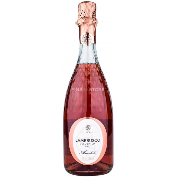 Lambrusco Dell Emilia Rose di Bacco demidulce